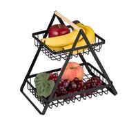 Relaxdays 2-Tier Fruit Basket Etagere