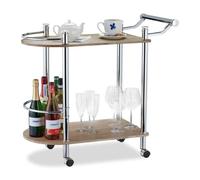 Relaxdays 2-Tier Serving Trolley