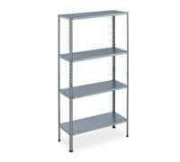 Relaxdays 2 x Heavy Duty Shelving with 4 Shelves