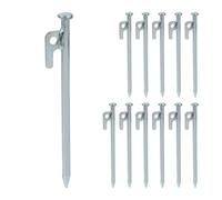 Relaxdays 20 cm Tent Pegs Set of 12