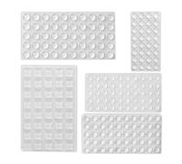 Relaxdays 222x Self-adhesive Rubber Buffers