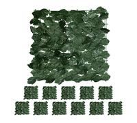 Relaxdays 24x ivy privacy fence