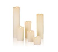 Relaxdays 24x LED Wax Candles