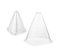 Relaxdays 24x Plant Cone Cover