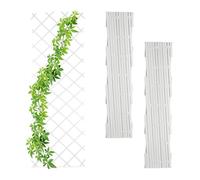 Relaxdays 250 cm Extendable Trellis Set of 3