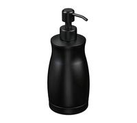 Relaxdays 2x 400ml Black Stainless Steel Soap Pump