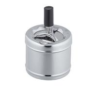 Relaxdays 2x Ashtray with Spin-top Lid