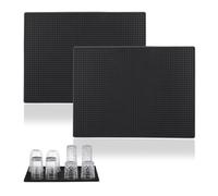 Relaxdays 2x Bar Mat 40x30 cm