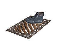 Relaxdays 2x Cast-Iron Doormat