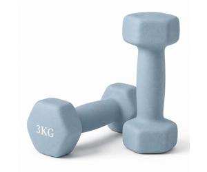 Relaxdays 2x cast-iron dumbbells