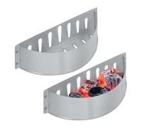 Relaxdays 2x Charcoal Basket