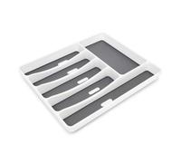 Relaxdays 2x Cutlery tray for the drawer