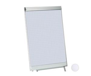 Relaxdays 2x flipchart paper, checked