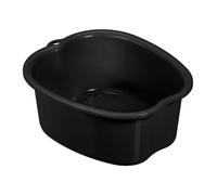 Relaxdays 2x foot tub, black