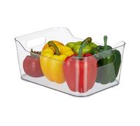 Relaxdays 2x fridge organisers with handles