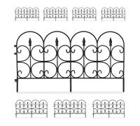 Relaxdays 2x garden border plastic