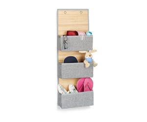 Relaxdays 2x Hanging Storage f3 Compartments