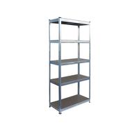 Relaxdays 2x hd shelving,5-tier,875kg,30x75x150