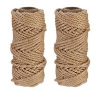 Relaxdays 2x Jute Twine