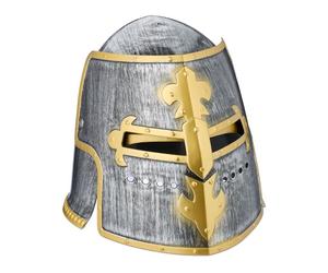 Relaxdays 2x knight helmet with hinged visor