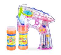 Relaxdays 2x LED Soap Bubble Gun