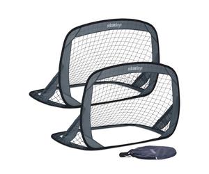 Relaxdays 2x Pop-up Football Goals