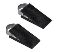 Relaxdays 2x Rubber Door Stop Wedges