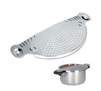 Relaxdays 2x stainless steel strainer