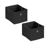 Relaxdays 2x Storage Boxes in Various Colours