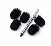 Relaxdays 2x toilet brush D 8 cm, black