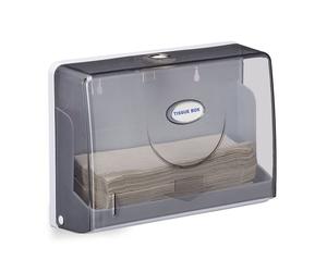 Relaxdays 2x wall-mounted paper towel dispenser