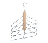 Relaxdays 2x Wooden Multiple Hangers