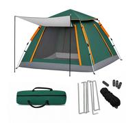Relaxdays 3-4 person tent with awning