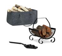 Relaxdays 3 Accessories for Firewood