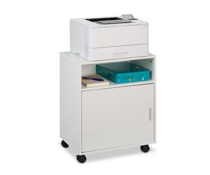 Relaxdays 3-Compartment Mobile Office Trolley