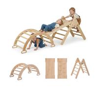 Relaxdays 3-in-1 wooden climber