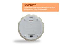 Relaxdays 3 LED candle set