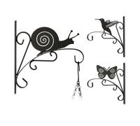 Relaxdays 3-piece animal flower hook set