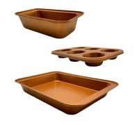 Relaxdays 3-piece bakeware set