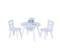 Relaxdays 3-piece children's seat set with storage