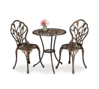 Relaxdays 3-Piece Patio Bistro Set