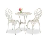Relaxdays 3-Piece Patio Bistro Set