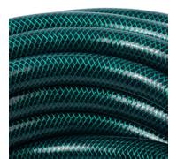 Relaxdays Garden Hose 50 Meters 3/4" 3 Ply Kink Resistant UV Resistant Garden Irrigation Water Hose Green
