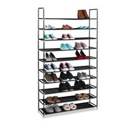 Relaxdays 3 Shoe Racks for 50 Pairs each