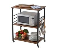 Relaxdays 3-tier kitchen cart