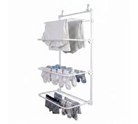 Relaxdays 3-wing over-door rack