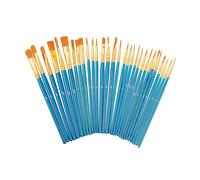 Relaxdays 30-piece Nylon Brush Set