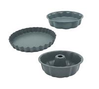 Relaxdays 3pc baking tins