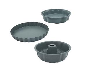 Relaxdays 3pc baking tins