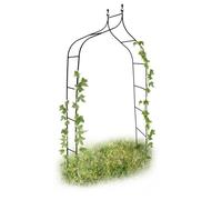 Relaxdays 3x Pointed Metal Rose Arch